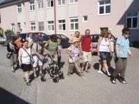 Wanderverein Weng wandert mit Lebenshilfe Braunau