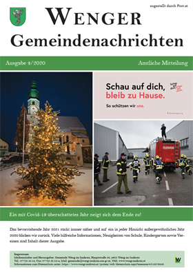 Gemeindezeitung 4. VJ 2020