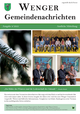 Gemeindezeitung 4. VJ 2021